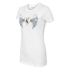 Chicago White Sox Tiny Turnip Women's Angel Wings T-Shirt - MLB