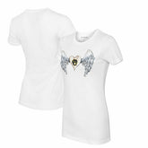 Milwaukee Brewers Tiny Turnip Women's Angel Wings T-Shirt - MLB
