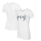 Tampa Bay Rays Tiny Turnip Women's Angel Wings T-Shirt - MLB