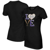 Colorado Rockies Tiny Turnip Women's Baseball Love T-Shirt - MLB