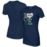 Seattle Mariners Tiny Turnip Women's Baseball Love T-Shirt - MLB