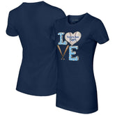 Tampa Bay Rays Tiny Turnip Women's Baseball Love T-Shirt - MLB