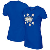 Los Angeles Dodgers Tiny Turnip Women's Baseball Pow T-Shirt - MLB