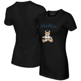 Miami Marlins Tiny Turnip Women's Teddy Boy T-Shirt - MLB