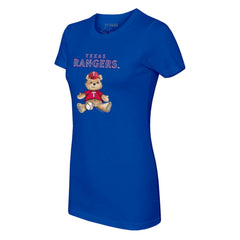 Texas Rangers Tiny Turnip Women's Teddy Boy T-Shirt - MLB