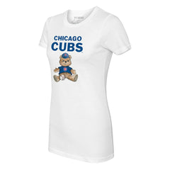 Chicago Cubs Tiny Turnip Women's Teddy Boy T-Shirt - MLB