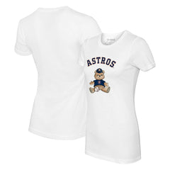 Houston Astros Tiny Turnip Women's Teddy Boy T-Shirt - MLB