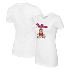 Philadelphia Phillies Tiny Turnip Women's Teddy Boy T-Shirt - MLB