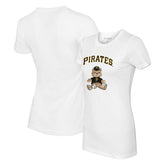 Pittsburgh Pirates Tiny Turnip Women's Teddy Boy T-Shirt - MLB