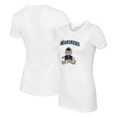 Seattle Mariners Tiny Turnip Women's Teddy Boy T-Shirt - MLB