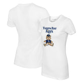 Tampa Bay Rays Tiny Turnip Women's Teddy Boy T-Shirt - MLB