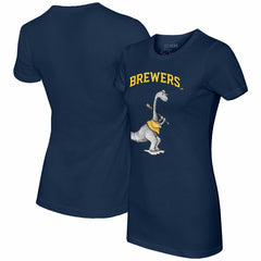 Milwaukee Brewers Tiny Turnip Women's Bronto T-Shirt - MLB