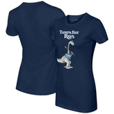 Tampa Bay Rays Tiny Turnip Women's Bronto T-Shirt - MLB