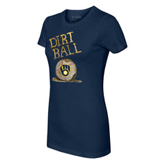 Milwaukee Brewers Tiny Turnip Women's Dirt Ball T-Shirt - MLB