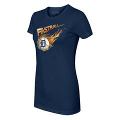 Detroit Tigers Tiny Turnip Women's Fastball T-Shirt - MLB