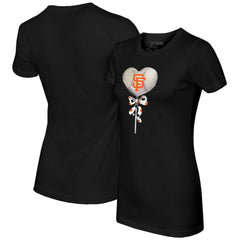 San Francisco Giants Tiny Turnip Women's Heart Lolly T-Shirt - MLB