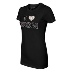 Arizona Diamondbacks Tiny Turnip Women's I Love Mom T-Shirt - MLB