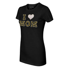 Pittsburgh Pirates Tiny Turnip Women's I Love Mom T-Shirt - MLB