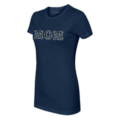 Milwaukee Brewers Tiny Turnip Women's Logo Mom T-Shirt - MLB