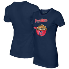 Cleveland Guardians Tiny Turnip Women's Nacho Helmet T-Shirt - MLB