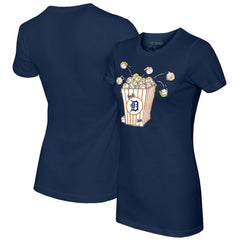 Detroit Tigers Tiny Turnip Women's Popcorn T-Shirt - MLB