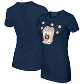 Houston Astros Tiny Turnip Women's Popcorn T-Shirt - MLB
