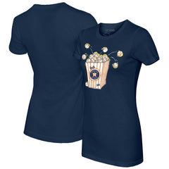 Houston Astros Tiny Turnip Women's Popcorn T-Shirt - MLB