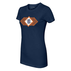 Detroit Tigers Tiny Turnip Women's Prism Arrows T-Shirt - MLB
