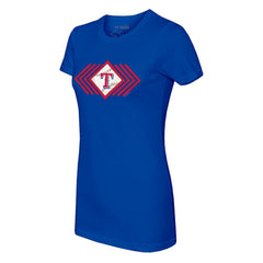 Texas Rangers Tiny Turnip Women's Prism Arrows T-Shirt - MLB