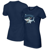 Seattle Mariners Tiny Turnip Women's Shark T-Shirt - MLB
