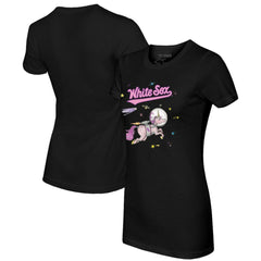 Chicago White Sox Tiny Turnip Women's Space Unicorn T-Shirt - MLB