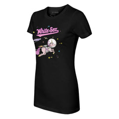 Chicago White Sox Tiny Turnip Women's Space Unicorn T-Shirt - MLB