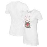 Philadelphia Phillies Tiny Turnip Women's Spit Ball T-Shirt - MLB