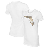 Tampa Bay Rays Tiny Turnip Women's State Outline T-Shirt - MLB