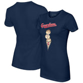 Cleveland Guardians Tiny Turnip Women's Triple Scoop T-Shirt - MLB