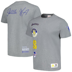 Seattle Mariners Mitchell & Ness Cooperstown Collection City Collection T-Shirt - MLB