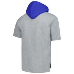 Los Angeles Dodgers Mitchell & Ness Postgame Short Sleeve Pullover Hoodie - MLB