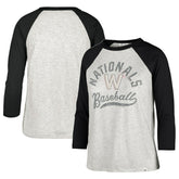 Washington Nationals '47 Women's City Connect Retro Daze Ava Raglan 3/4-Sleeve T-Shirt - MLB