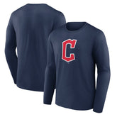 Cleveland Guardians Official Wordmark Long Sleeve T-Shirt - MLB
