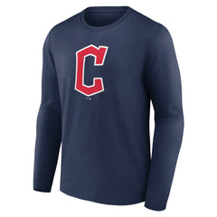 Cleveland Guardians Official Wordmark Long Sleeve T-Shirt - MLB