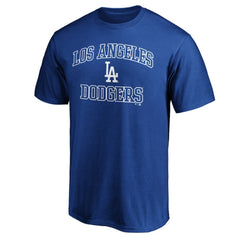 Los Angeles Dodgers Heart & Soul Team Logo T-Shirt - MLB