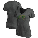 Athletics Women's Core Team Lock Up V-Neck T-Shirt - MLB