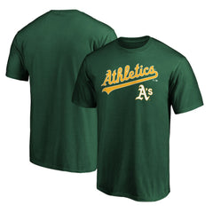 Athletics Team Lock Up Wordmark T-Shirt - MLB
