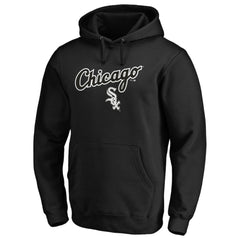 Chicago White Sox Team Lock Up Wordmark Pullover Hoodie - MLB