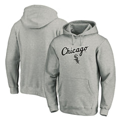 Chicago White Sox Team Lock Up Wordmark Pullover Hoodie - MLB