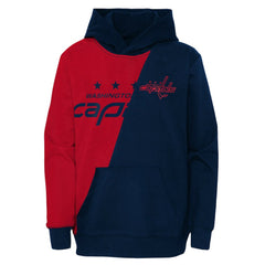 Washington Capitals Preschool Unrivaled Pullover Hoodie - Red/Navy - NHL