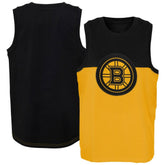 Boston Bruins Youth Revitalize Tank Top - Gold/Black - NHL
