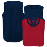 Washington Capitals Youth Revitalize Tank Top - Red/Navy - NHL