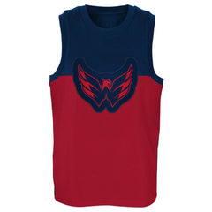 Washington Capitals Youth Revitalize Tank Top - Red/Navy - NHL