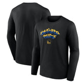 Golden State Warriors Japanese Heritage Long Sleeve T-Shirt Black - NBA